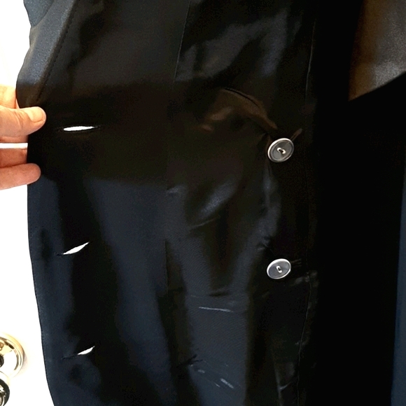 Stunning Plunging Backless Black Halter Gown - Picture 11 of 16